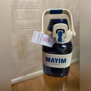 Brand New Mayim Tritan Reusable Plastic Water Bottle 32 oz, BPA Free Purple/Blue
